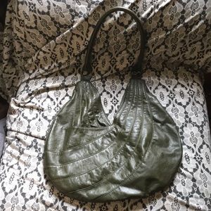 Faux Leather Retro Chic Purse Super Cute! Like New